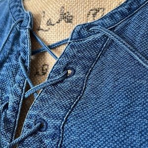 NWOT midi denim dress